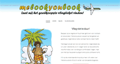 Desktop Screenshot of melookyoubook.com